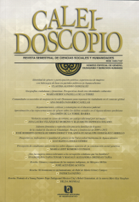 Portada CALEIDOSCOPIO Num. Género