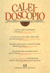Portada CALEIDOSCOPIO Num. 1
