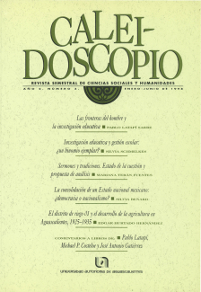 Portada CALEIDOSCOPIO Num. 3