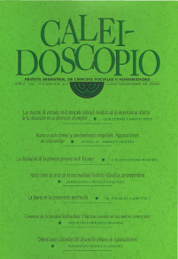 Portada CALEIDOSCOPIO Num. 20