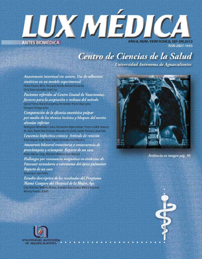 Portada Lux Médica