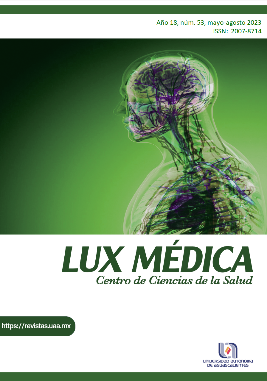 Portada del número 53 de la revista Lux Médica