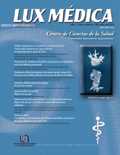 Portada Lux Médica