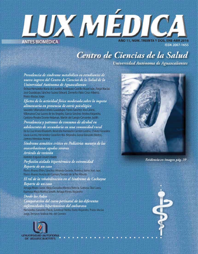 Portada Lux Médica