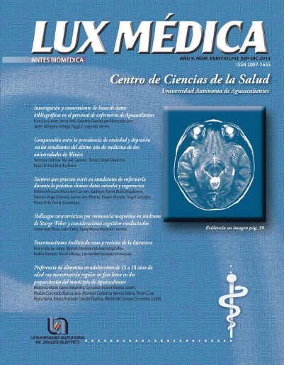 Portada Lux Médica