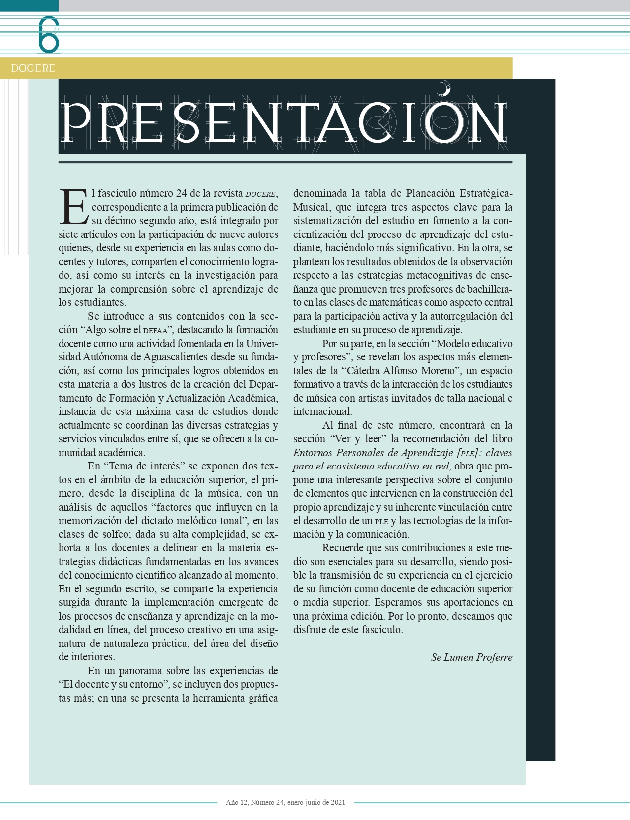 Presentación