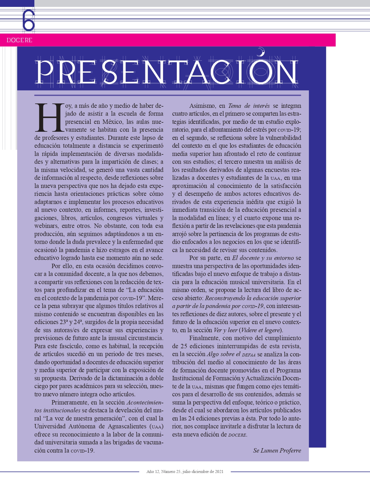 Presentación