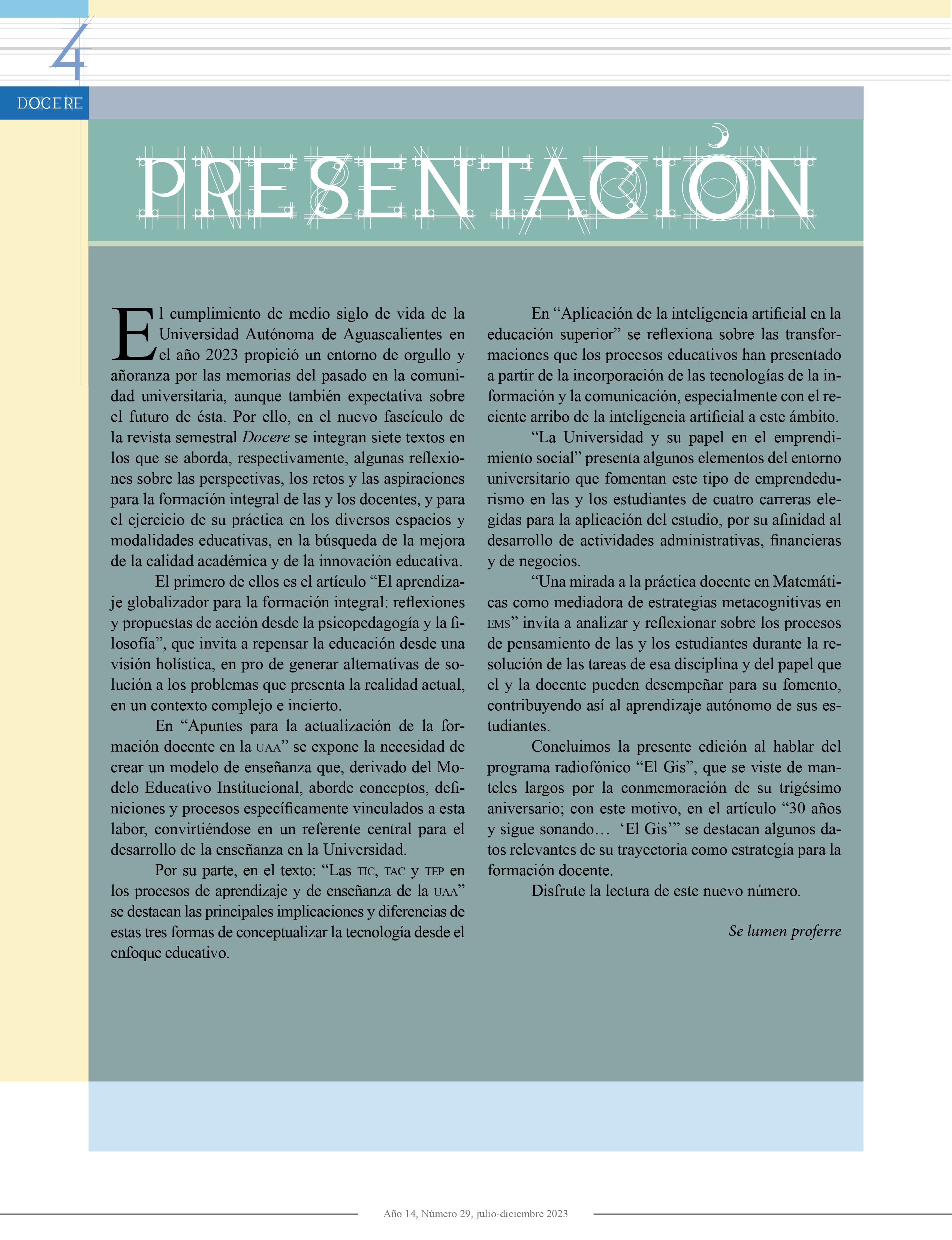 Presentación