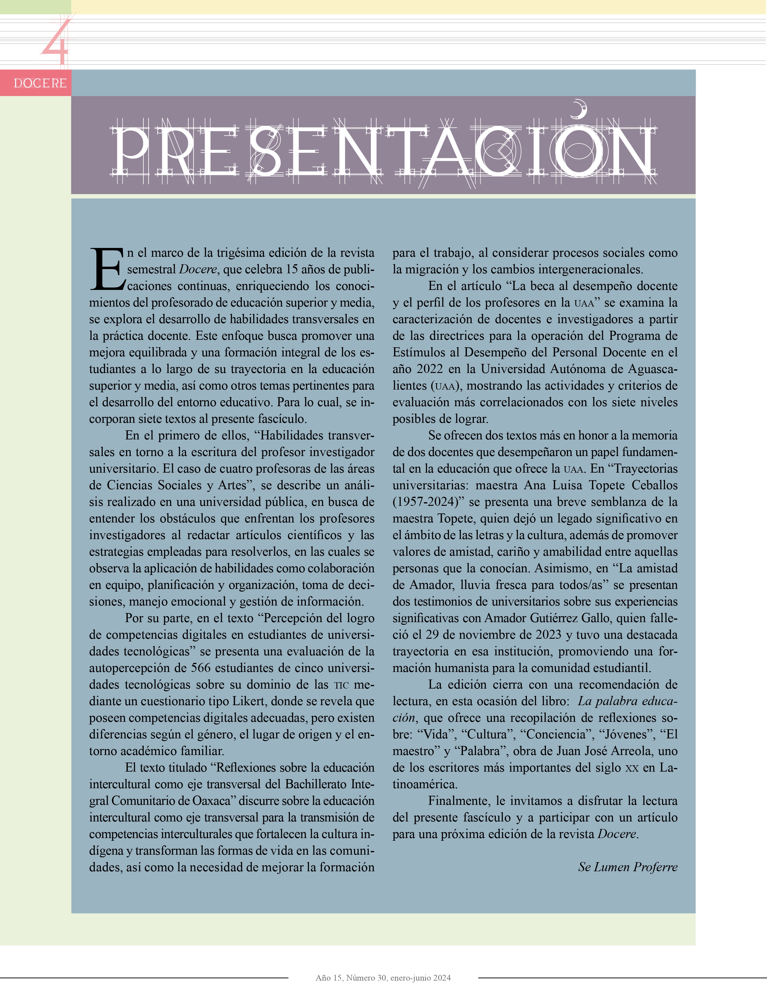 Presentación